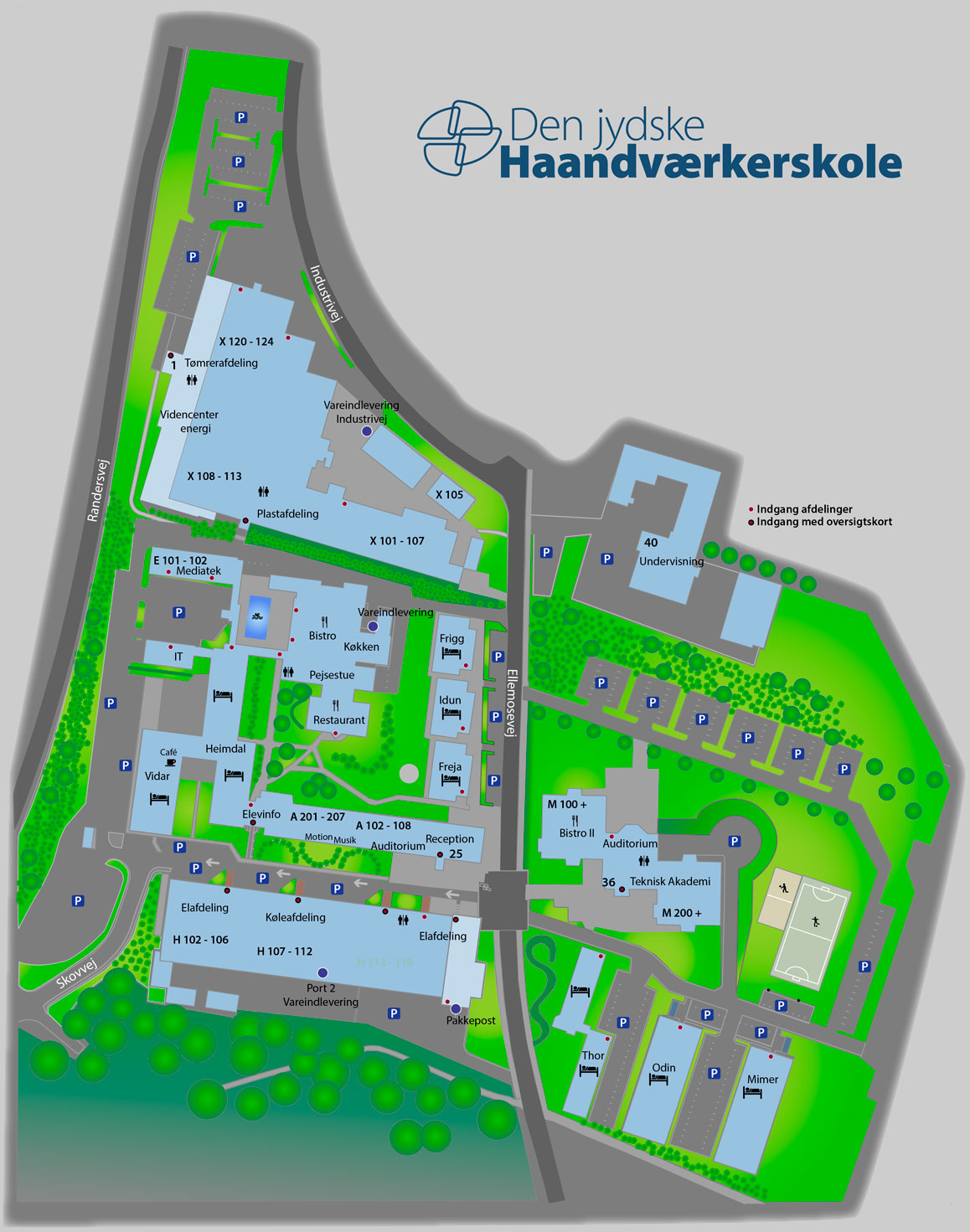 Regionen Pa Kort Region Midtjylland